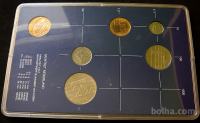 LaZooRo: Nizozemska 5 - 25 Cent 1 & 2 1/2 Gulden 1982 set UNC