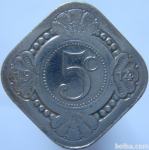 LaZooRo: Nizozemska 5 Cents 1914 XF/UNC a