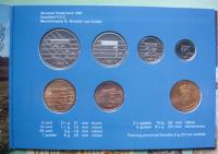 LaZooRo: Nizozemska FDC set 1991 5 Cents - 5 Gulden 6 kovancev