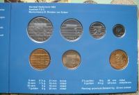 LaZooRo: Nizozemska FDC set 1992 5 Cents - 5 Gulden 6 kovancev