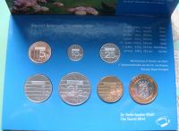 LaZooRo: Nizozemska FDC set 1996 5 Cents - 5 Gulden 6 kovancev