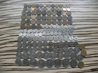 Nizozemska - lot 152 različnih kovancev