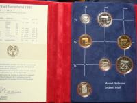 LaZooRo: Nizozemska PROOF set 1989 5 Cents - 5 Gulden 6 kovancev
