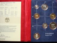 LaZooRo: Nizozemska PROOF set 1990 5 Cents - 5 Gulden 6 kovancev
