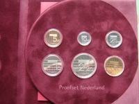 LaZooRo: Nizozemska PROOF set 1997 5 Cents - 5 Gulden 6 kovancev