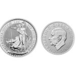 OZ NALOŽBENI SREBRNIKI BRITTANIA 2025 TUBA 1 KOM NOVO