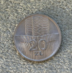 Poljska 20 Zlotov 1973 in 1976