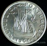 LaZooRo: Portugal 2 $ 50 Escudos 1964 UNC  a