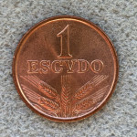 Portugalska 1 Escudo 1977 UNC