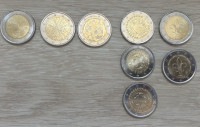 Portugalska 2€ spominski več letnikov