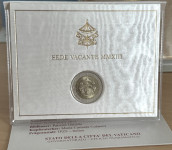 Prodam spominski kovanec za 2 evra Vatikan 2013 - "Sede Vacante 2013"
