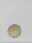 Redek nemški 2 evrski kovanec z napako iz leta 2008