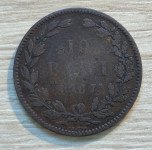 Romunija 10 Bani 1867