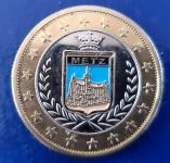 Spominski kovanec žeton Metz Francija