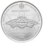 Srbija 1 oz srebrnik Nikola Tesla 2023 ANTI-GRAVITY (trezor)