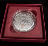 Srebrnik 20€ Kozorog 2025 Proof Münze Österreich Ag925 certifikat