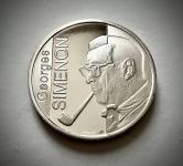 SREBRNIK Belgija 10 euro 2003 GEORGES SIMENON 10 eur (otaku)