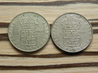 Švedska 1 krona 1968