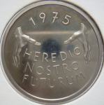 LaZooRo: Švica 5 Francs 1975 PROOF redkejši leto protekcije a