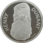 LaZooRo: Švica 5 Francs 1978 PROOF redkejši Dunant