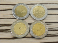 Švica 5 frankov 1999, 2000 ali 2002