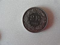 švicarski frank 2 ,leto 1985.