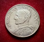 Vatikan uradna medalja za sveto leto 1975 papež Pavel VI. (otaku)