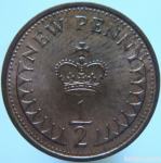 LaZooRo: Velika Britanija 1/2 Penny 1971 UNC a
