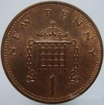 LaZooRo: Velika Britanija 1 Penny 1971 UNC