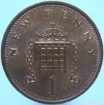 LaZooRo: Velika Britanija 1 Penny 1974 UNC