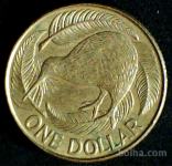 LaZooRo: Nova Zelandija 1 Dollar 1990 XF/UNC