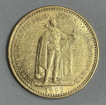 Zlatnik 20 Korona 1892. – FERENCZ JOZSEF I-K-A-CS-ES M-H-S-D-O-AP-KIR
