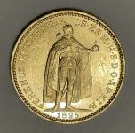 Zlatnik 20 Korona 1895. – FERENCZ JOZSEF I-K-A-CS-ES M-H-S-D-O-AP-KIR