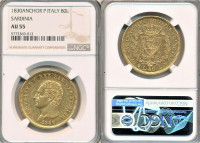 Zlatnik 80 Lire 1830