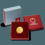 Zlatnik Dunajski Filharmonik 1 oz BU 2021 v škatlici (trezor)