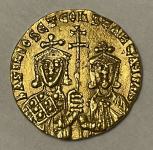 Zlatnik Solidus – BASILIUS I. Makedonac (867.-886.) Constantinopolis