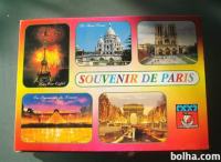 Galerija z 18 razglednicami Paris.Francija