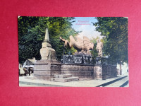 Klagenfurt.Lindwurmbrunnen.Celovec.Zmaj,kip,spomenik
