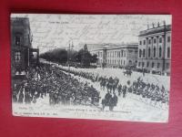 L.Saalfeld.Berlin.Kaiser Wilhelm II.an der Spitze der Fahnen-Compagnie