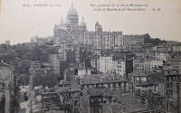 PARIS-MONTMARTRE OKOLI 1910, ČISTA
