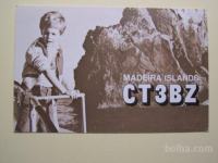 Radioamaterska kartica Maderski otoki