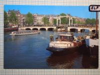 Razglednica AMSTERDAM - ladja na reki Amstel