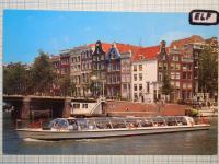 Razglednica AMSTERDAM - ladja na reki