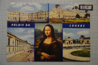 Razglednica  PARIZ - LOUVRE