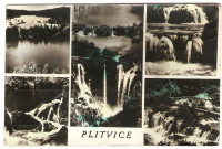 RAZGLEDNICA Plitvička jezera 1964 Hrvaška