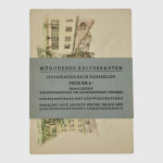 Razglednice München 12 motivov Münchener Kulturbauten okoli 1946