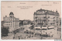 WIEN, DUNAJ 1915 - Tramvaj