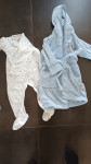 Kopalni plašček in pižama za 2 letnega fantka