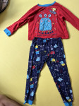 Pižama, otroška, fantovska, krasen design, velikost 4-5 let, 104-110