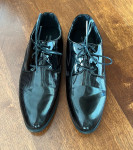 Črni lakirani čevlji za fanta št.36